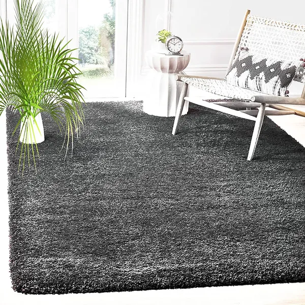 Pure_Woollen_Soft_Coir_Grey_Shaggy_Carpets_and_Runner_for_Hall,_Offices,_Kitchens,_Bedside,_Living_Room_and_Cabins.