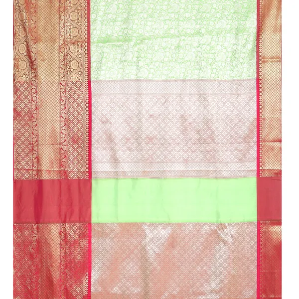 Green_Kanchi_Silk/Brocade_Banarasi_Sarees_For_Women