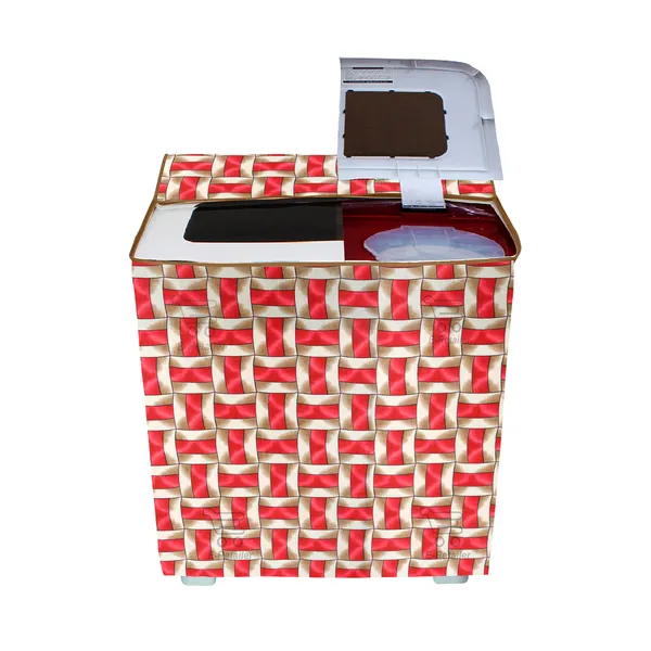 Semi_Automatic_Washing_Machine_Cover_Suitable_For_All_Major_Brands_Upto_8.5_KG_(Material-_Polyester,_Color-Red,_Size-33x22x37_Inches)