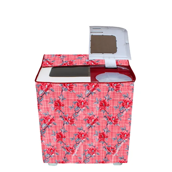 Semi_Automatic_Washing_Machine_Cover_Suitable_For_All_Major_Brands_Upto_8.5_KG_(Material-_Polyester,_Color-Red,_Size-33x22x37_Inches)