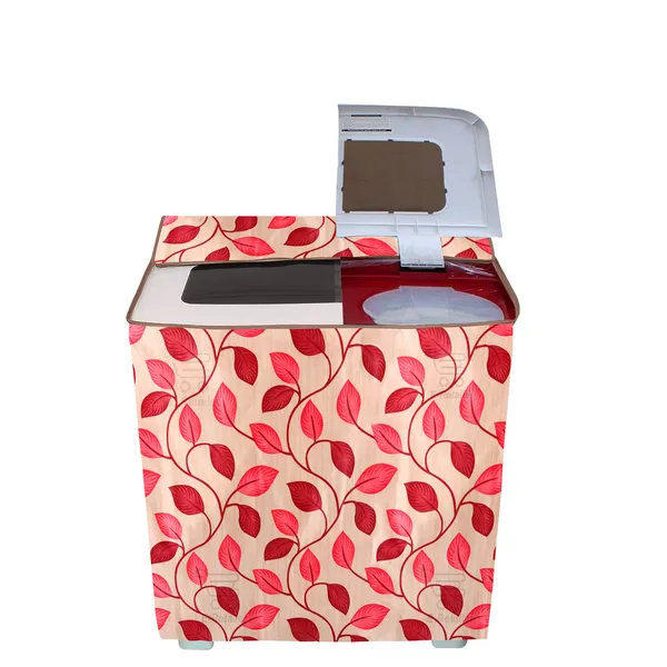 Semi_Automatic_Washing_Machine_Cover_Suitable_For_All_Major_Brands_Upto_8.5_KG_(Material-_Polyester,_Color-Red,_Size-33x22x37_Inches)
