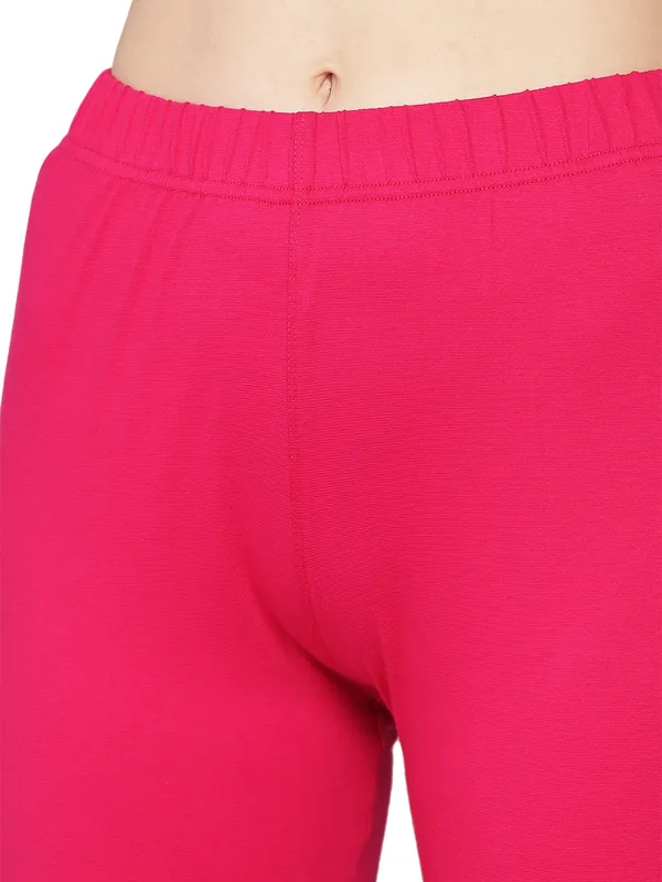 Rani_Pink_Lower_Capri__Comfortable,_Stylish_And_Trendy_Casual_Wear