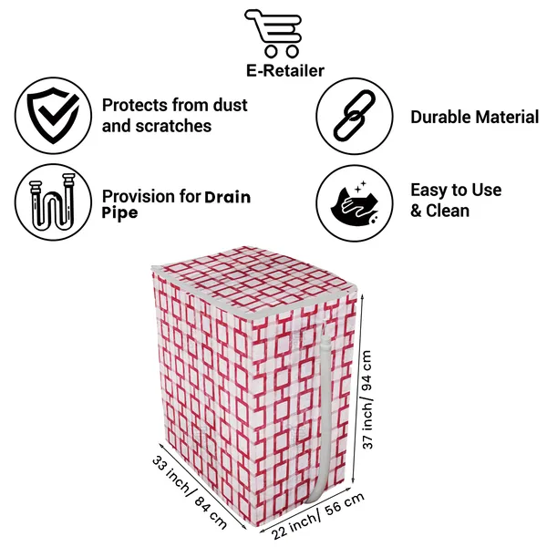 Semi_Automatic_Washing_Machine_Cover_Suitable_For_All_Major_Brands_Upto_8.5_KG_(Material-PVC,_Color-Red,_Size-33x22x37_Inches)