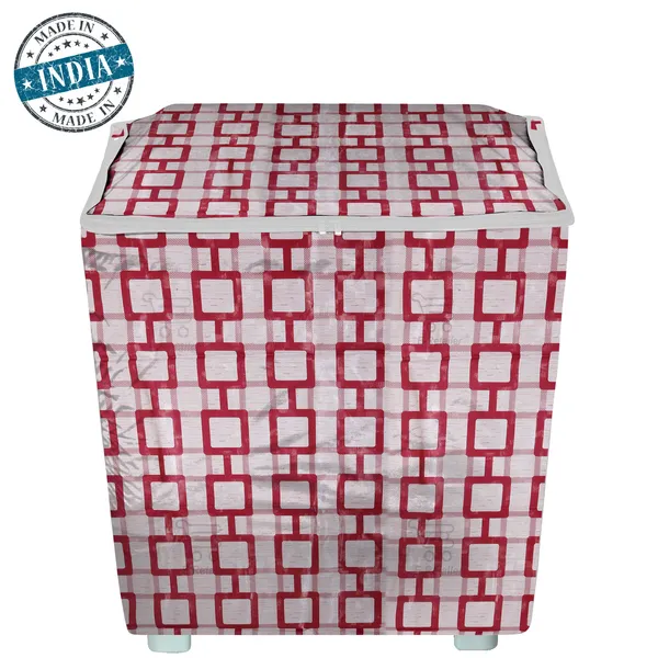 Semi_Automatic_Washing_Machine_Cover_Suitable_For_All_Major_Brands_Upto_8.5_KG_(Material-PVC,_Color-Red,_Size-33x22x37_Inches)