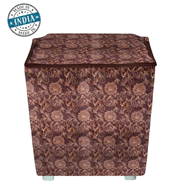 Semi_Automatic_Washing_Machine_Cover_Suitable_For_All_Major_Brands_Upto_8.5_KG_(Material-PVC,_Color-Brown,_Size-33x22x37_Inches)