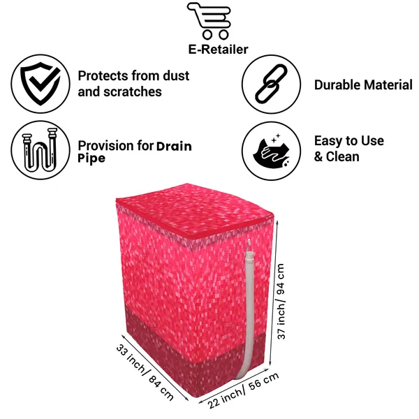 Semi_Automatic_Washing_Machine_Cover_Suitable_For_All_Major_Brands_Upto_8.5_KG_(Material-PVC,_Color-Red,_Size-33x22x37_Inches)