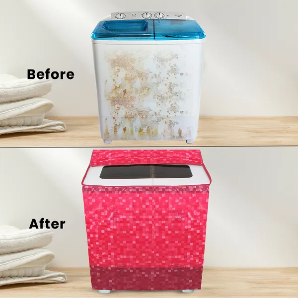 Semi_Automatic_Washing_Machine_Cover_Suitable_For_All_Major_Brands_Upto_8.5_KG_(Material-PVC,_Color-Red,_Size-33x22x37_Inches)
