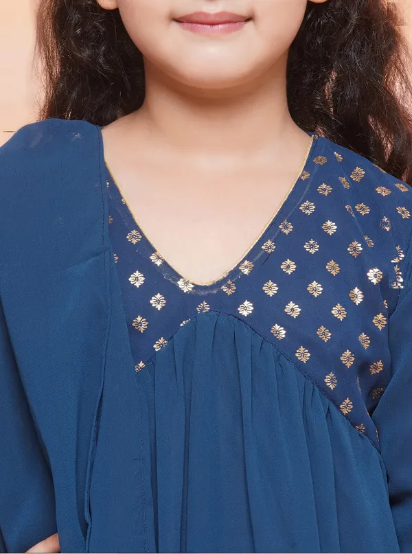 Girls_Ethnic_Motifs_Yoke_Design_Empire_Georgette_Kurta_With_Sharara_&_Dupatta