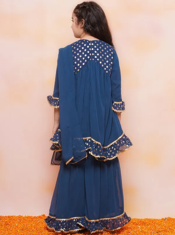 Girls_Ethnic_Motifs_Yoke_Design_Empire_Georgette_Kurta_With_Sharara_&_Dupatta