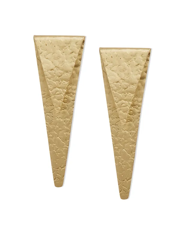 gold_plated_scalene_trangle_shape_earring