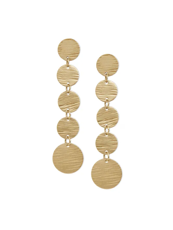 gold_toned_round_drop_earring