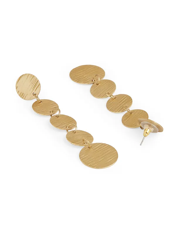 gold_toned_round_drop_earring