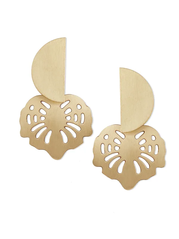 Gold-Toned_Crescent_Shaped_Drop_Earrings