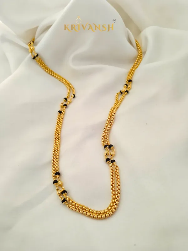 30"inches_Long_Length_2-Layer_Black_Crystal_Beaded__NewTyre_chain
