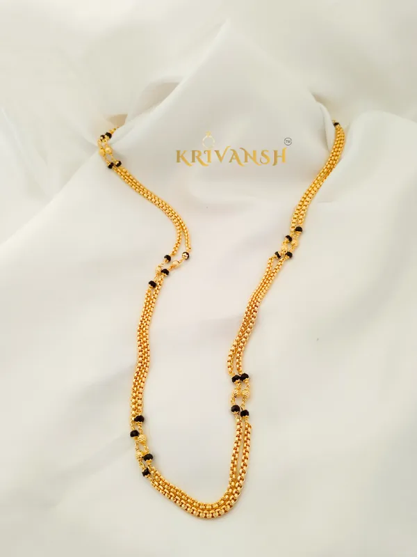 30"inches_Long_Length_2-Layer_Black_Crystal_Beaded__NewTyre_chain