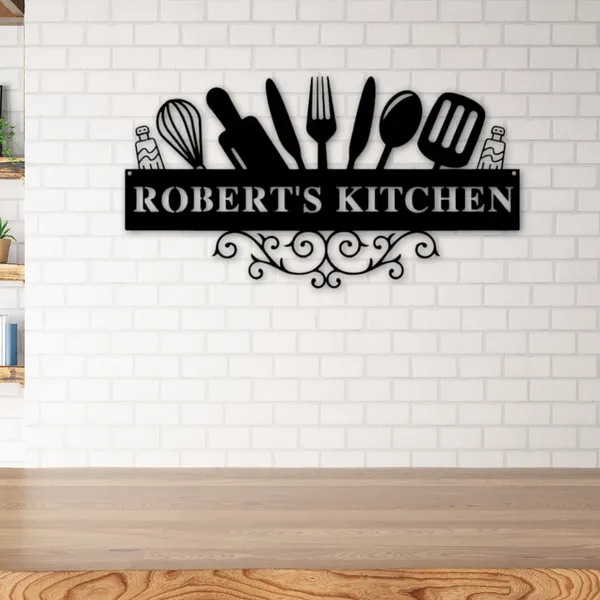 Custom_Name_Kitchen_Rectangular_Wood_Wall_Art