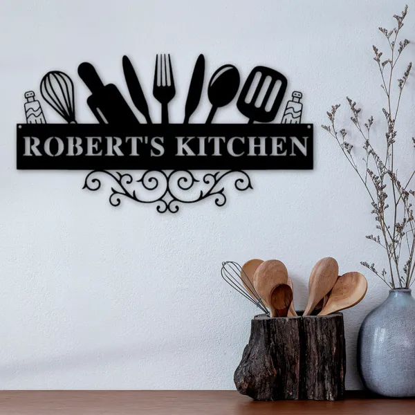 Custom_Name_Kitchen_Rectangular_Wood_Wall_Art