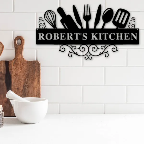 Custom_Name_Kitchen_Rectangular_Wood_Wall_Art