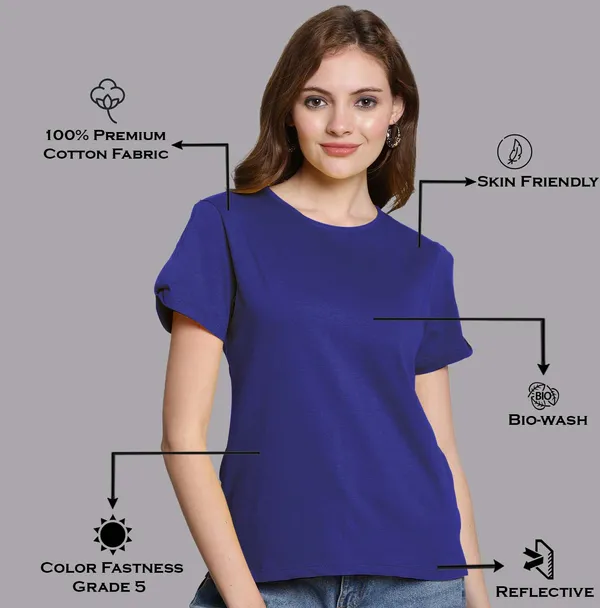 Blue_Cotton_Round_Neck_Short_Sleeves_Solid_Casual_T-Shirt_For_Women