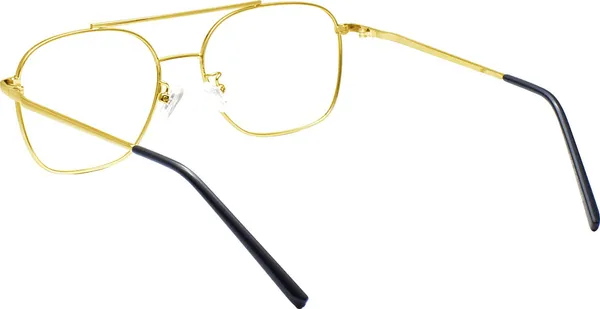 Black,Gold_Full_Rim_Aviator_Frame_(54_Mm)_-_For_Unisex
