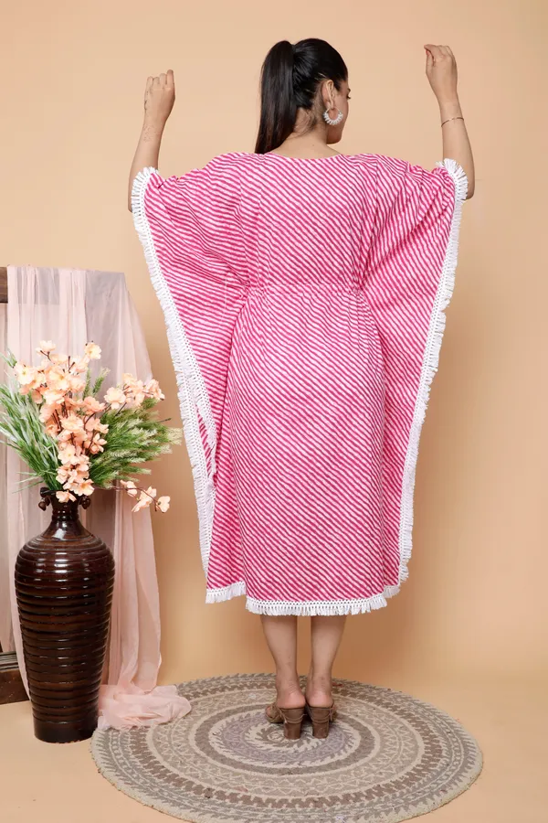 Maternity_Wear_Cotton_Printed_Kaftan_with_Tie_Ups_for_More_Comfort
