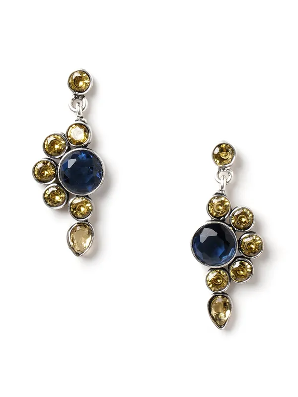 silver_plated_blue_stone_drop_earring