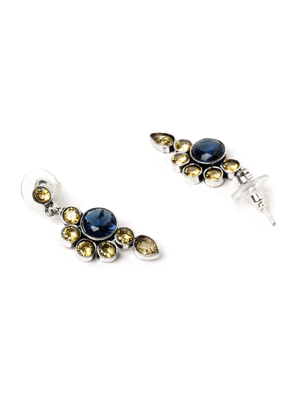 silver_plated_blue_stone_drop_earring