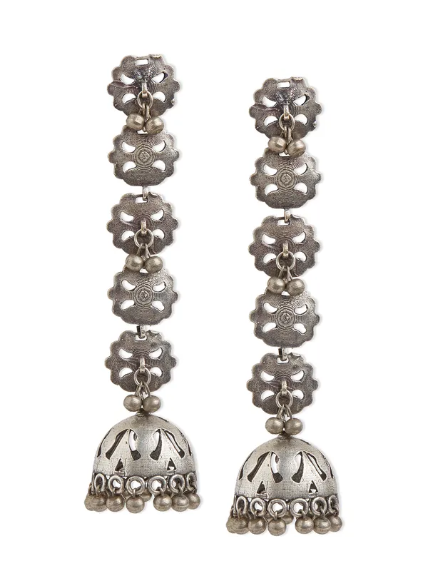 Women_silver_Plated__Arabain_Contemporary_jhumka