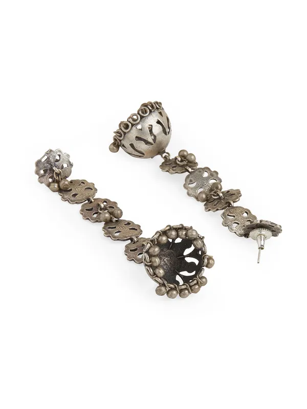 Women_silver_Plated__Arabain_Contemporary_jhumka