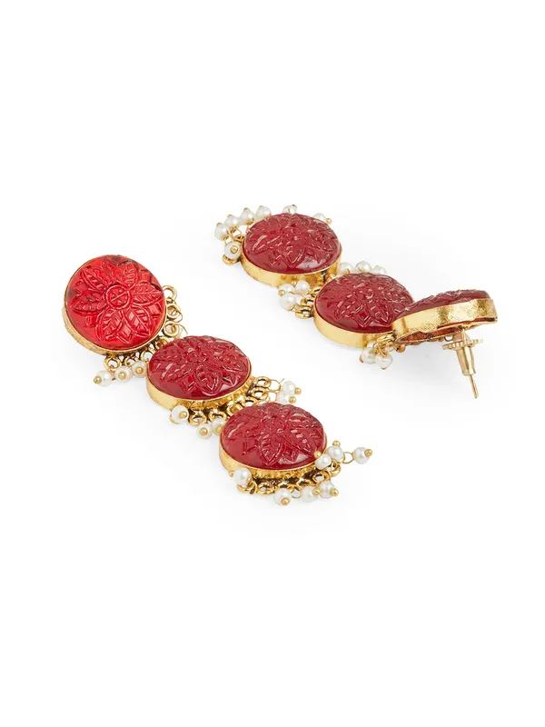 Red_Monalisa_Stone_Drop_Earrings