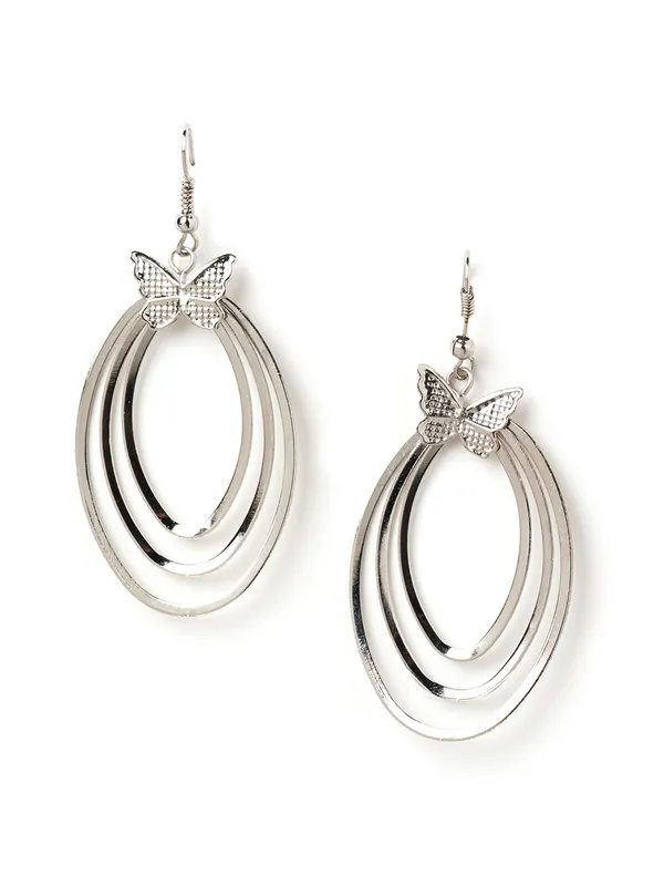German_silver_toned_Geometric_Drop_Earrings