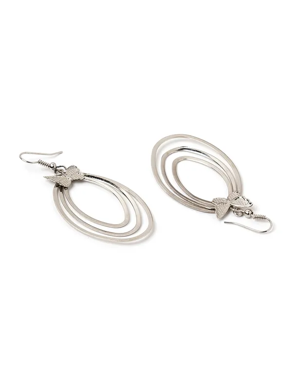 German_silver_toned_Geometric_Drop_Earrings