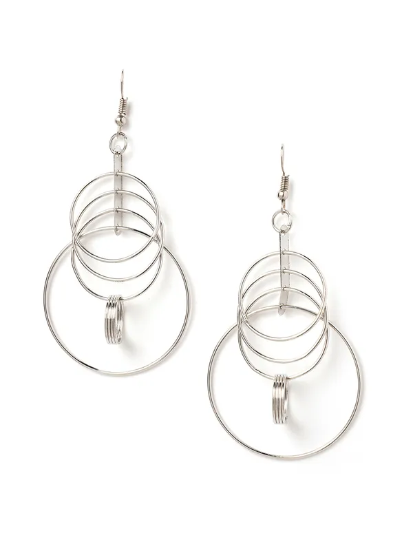 German_silver_toned_Geometric_Drop_Earrings