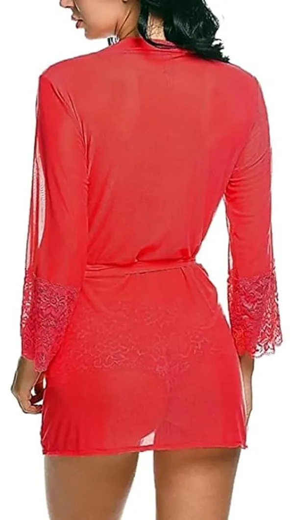 Red_Self_Design_Solid_Night_Suit_|_For_Women
