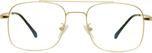 Gold_Full_Rim_Square_Frame_(50_Mm)_-_For_Unisex
