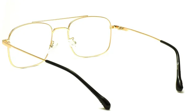 Gold_Full_Rim_Square_Frame_(50_Mm)_-_For_Unisex