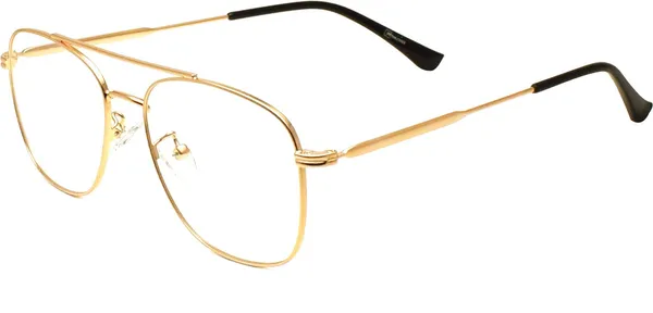 Gold_Full_Rim_Square_Frame_(51_Mm)_-_For_Unisex
