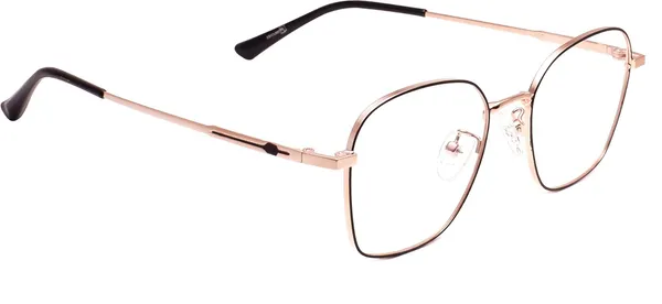 Black,Gold_Full_Rim_Square_Frame_(50_Mm)_-_For_Unisex