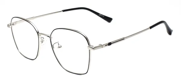 Black,Silver_Full_Rim_Square_Frame_(50_Mm)_-_For_Men