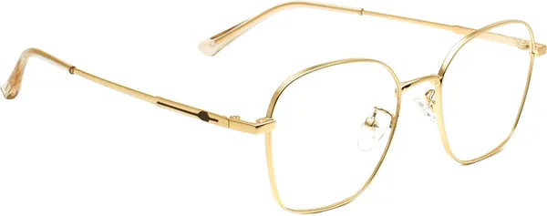 Gold_Full_Rim_Square_Frame_(52_Mm)_-_For_Unisex