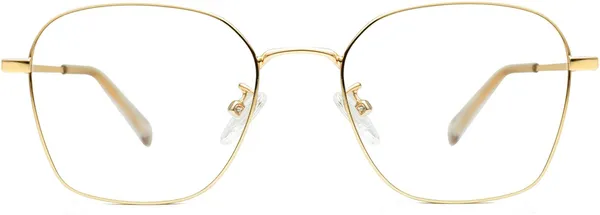 Gold_Full_Rim_Square_Frame_(52_Mm)_-_For_Unisex