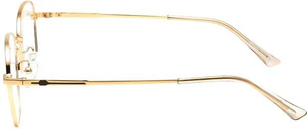 Gold_Full_Rim_Square_Frame_(52_Mm)_-_For_Unisex