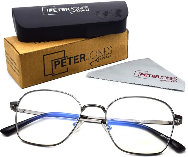 Grey_Full_Rim_Square_Frame_(50_Mm)_-_For_Unisex