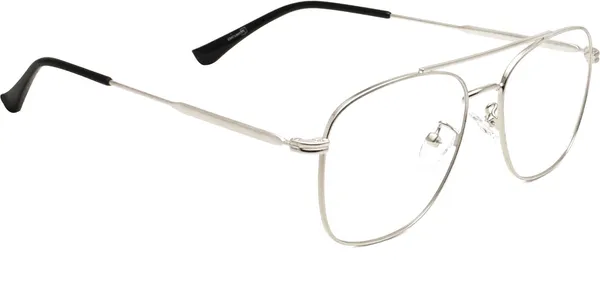 Silver_Full_Rim_Square_Frame_(51_Mm)_-_For_Unisex
