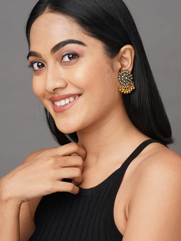 gold_toned_Contemporary_studs