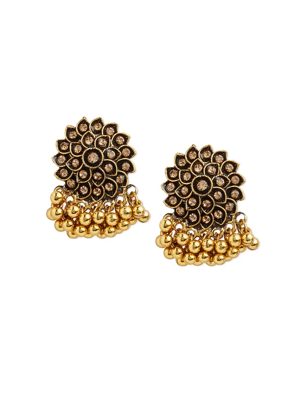 gold_toned_Contemporary_studs