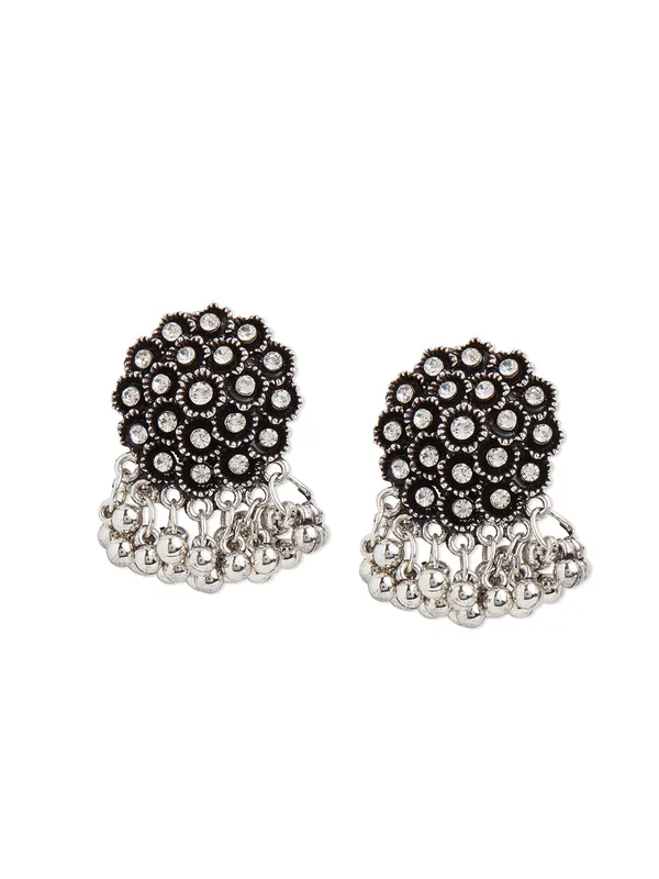 silver_toned_Contemporary_studs