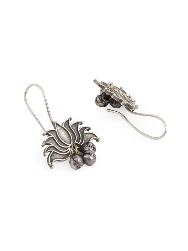 Women_german_silver_lotus_hoops