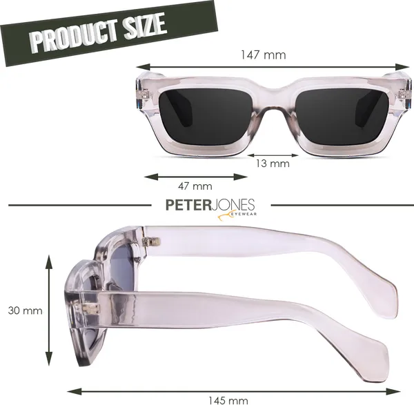 Grey,Transparent_Rectangular_Sunglasses_-_For_Unisex
