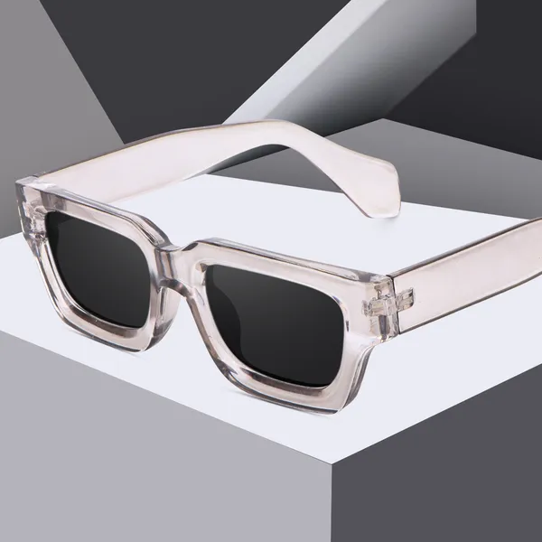 Grey,Transparent_Rectangular_Sunglasses_-_For_Unisex